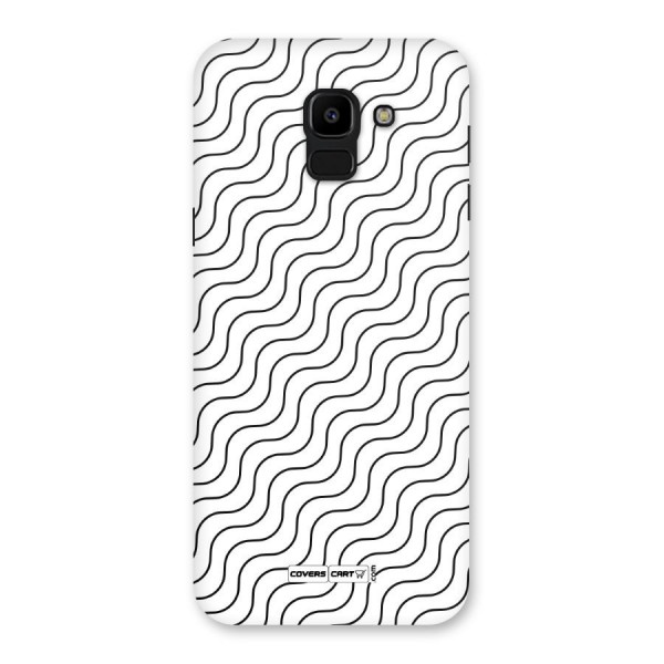 Wavy Pattern Back Case for Galaxy J6