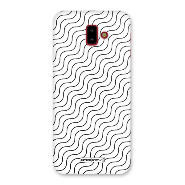 Wavy Pattern Back Case for Galaxy J6 Plus