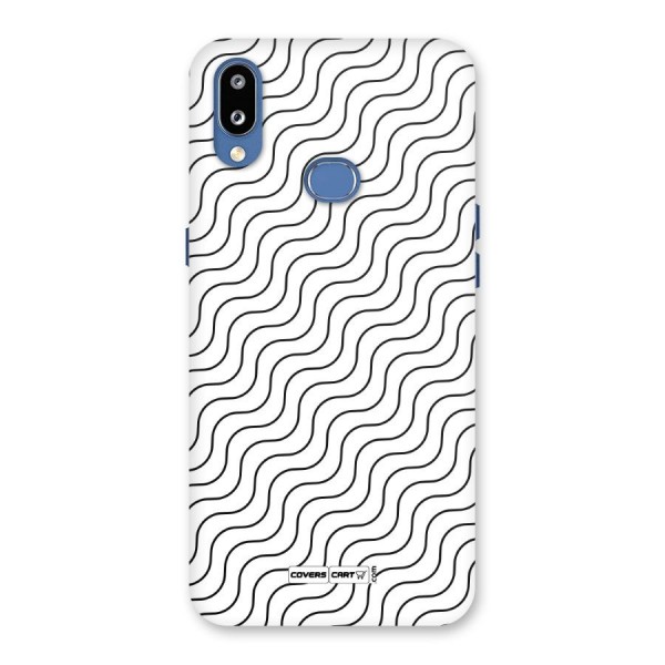 Wavy Pattern Back Case for Galaxy M01s