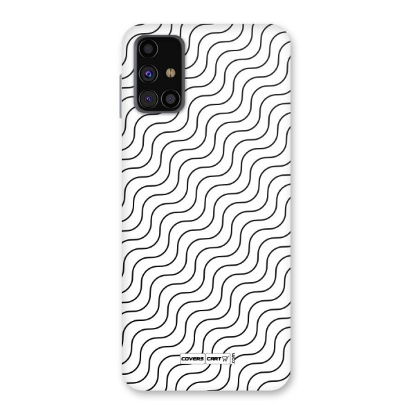 Wavy Pattern Back Case for Galaxy M31s