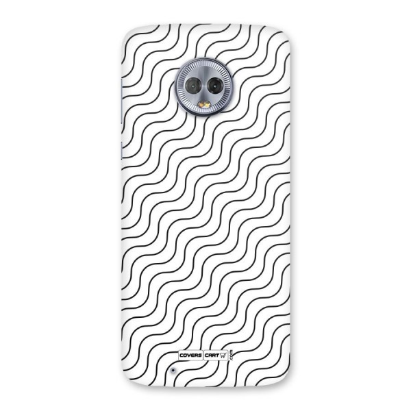 Wavy Pattern Back Case for Moto G6