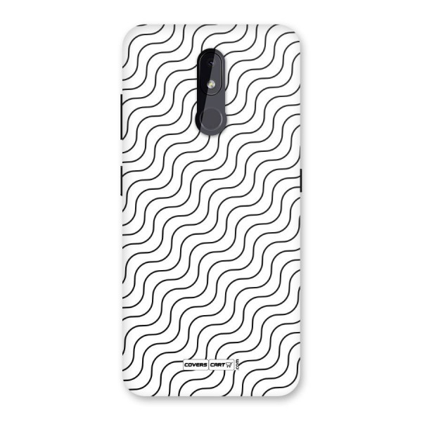 Wavy Pattern Back Case for Nokia 3.2