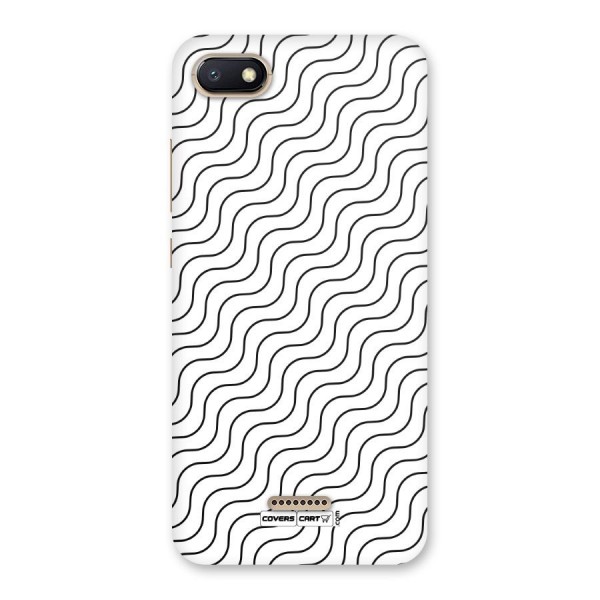 Wavy Pattern Back Case for Redmi 6A