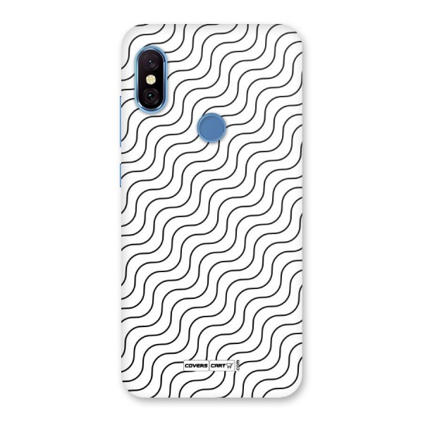 Wavy Pattern Back Case for Redmi Note 6 Pro