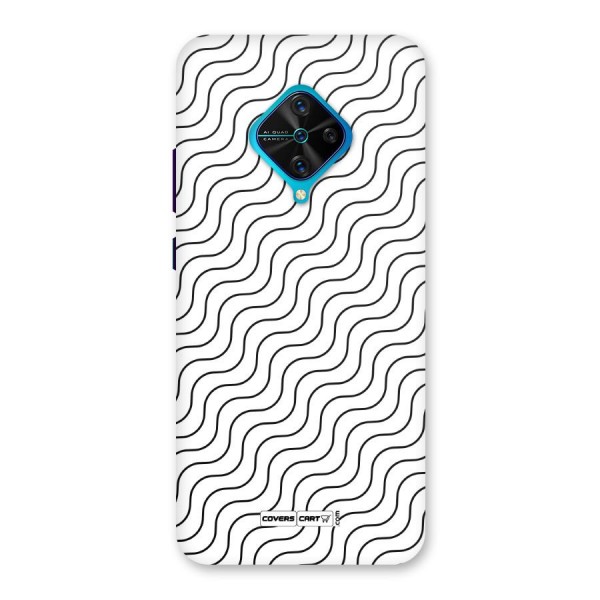 Wavy Pattern Back Case for Vivo S1 Pro