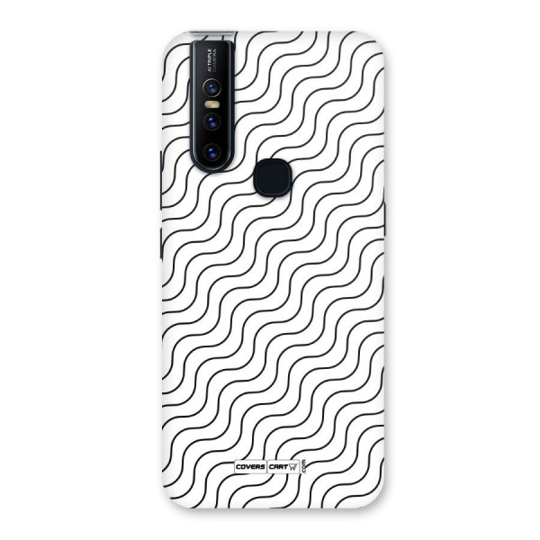 Wavy Pattern Back Case for Vivo V15