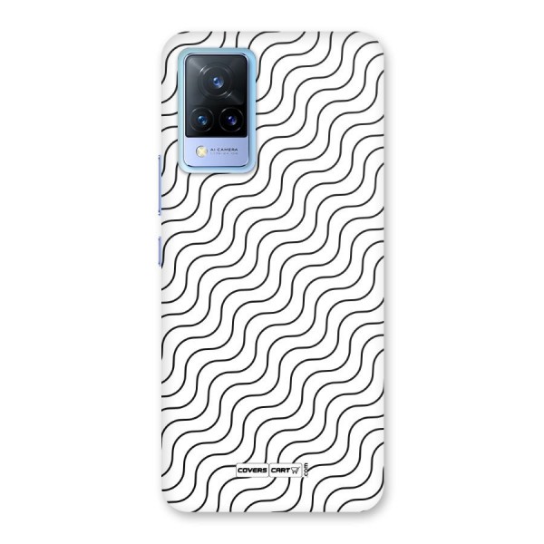 Wavy Pattern Back Case for Vivo V21 5G