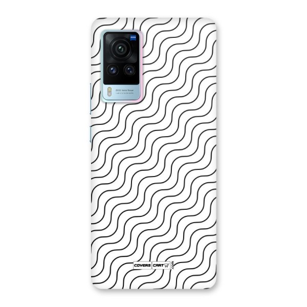 Wavy Pattern Back Case for Vivo X60 Pro