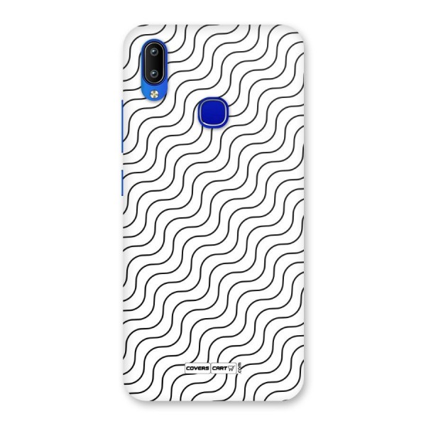 Wavy Pattern Back Case for Vivo Y91