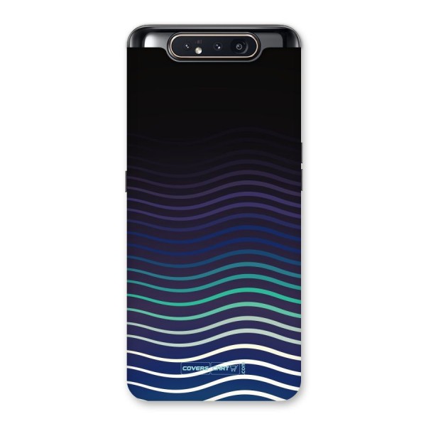 Wavy Stripes Back Case for Galaxy A80