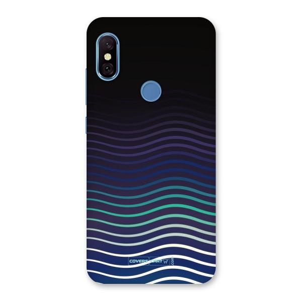 Wavy Stripes Back Case for Redmi Note 6 Pro