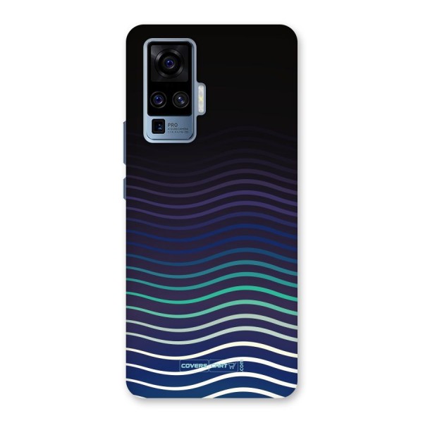 Wavy Stripes Back Case for Vivo X50 Pro