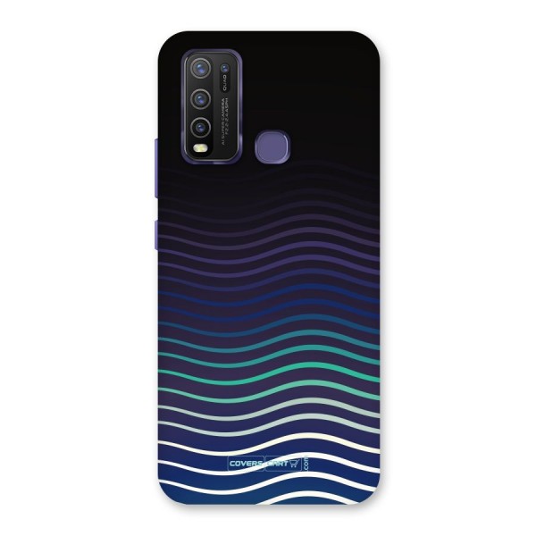 Wavy Stripes Back Case for Vivo Y30