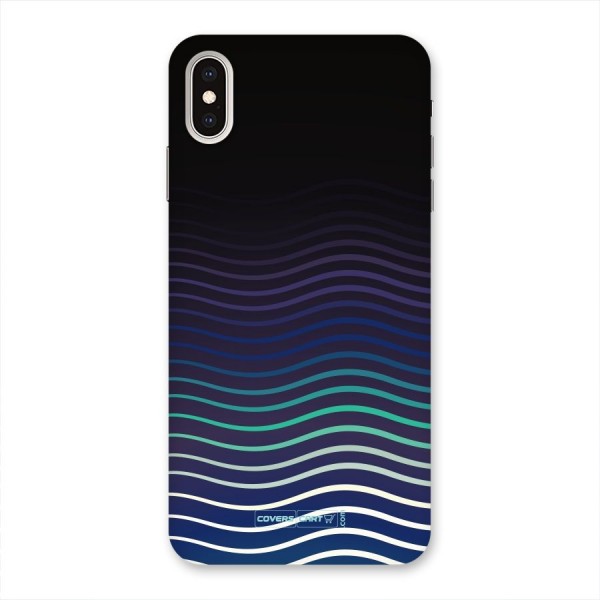 Wavy Stripes Back Case for iPhone XS Max