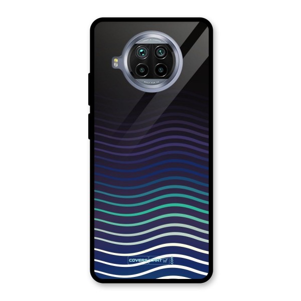 Wavy Stripes Glass Back Case for Mi 10i