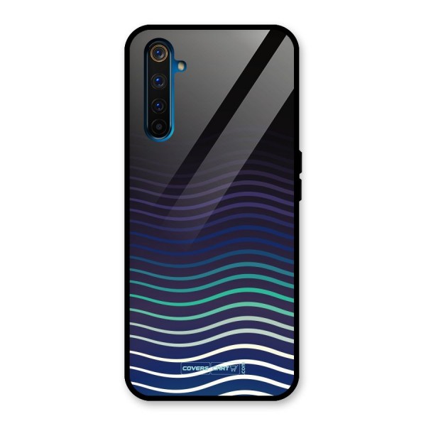 Wavy Stripes Glass Back Case for Realme 6 Pro