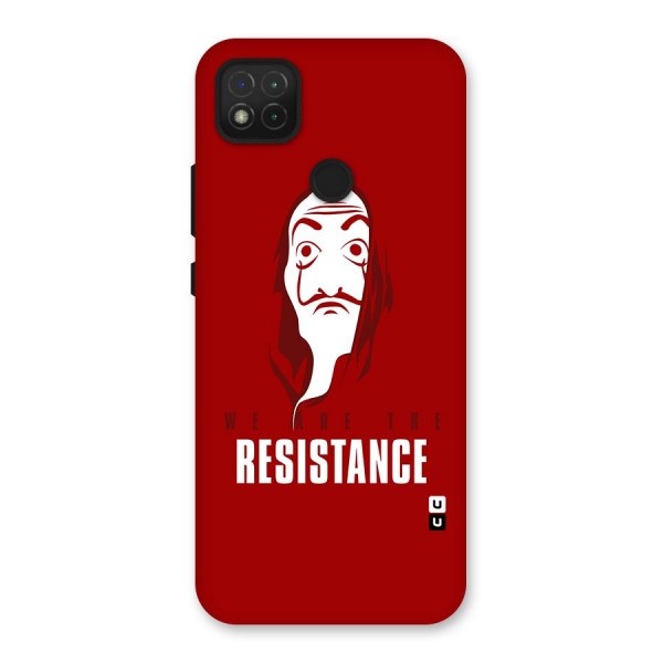 We Are Resistance Back Case for Redmi 9C