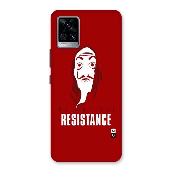 We Are Resistance Back Case for Vivo V20 Pro