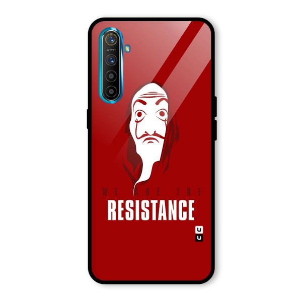 We Are Resistance Glass Back Case for Realme XT