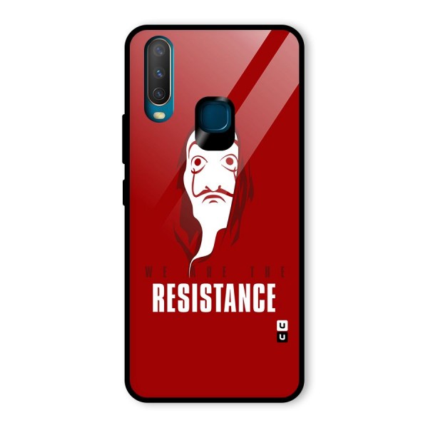 We Are Resistance Glass Back Case for Vivo Y15