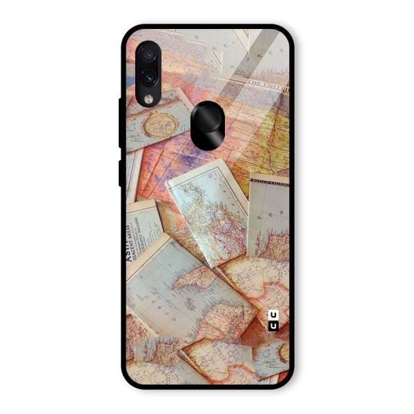 We Wander Glass Back Case for Redmi Note 7