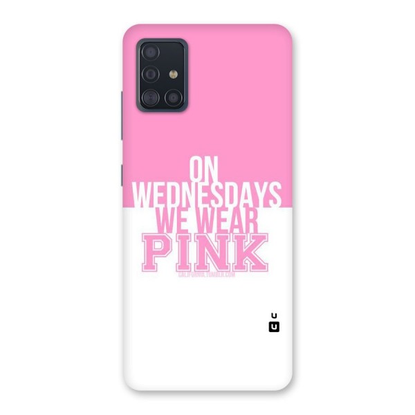 Wear Pink Back Case for Galaxy A51