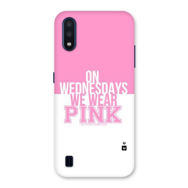 Wear Pink Back Case for Galaxy M01