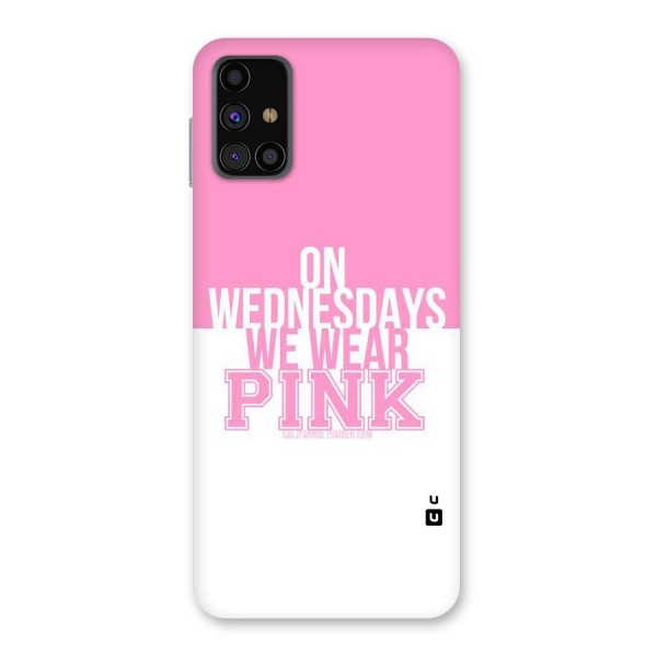 Wear Pink Back Case for Galaxy M31s