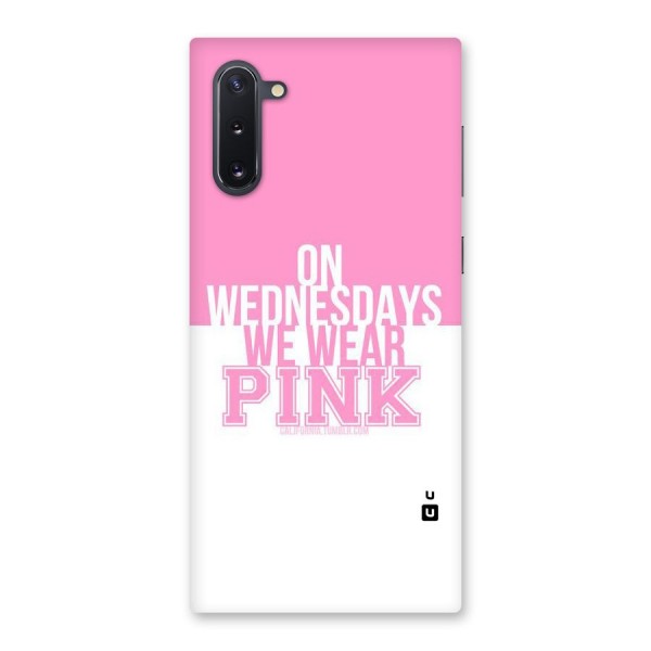 Wear Pink Back Case for Galaxy Note 10