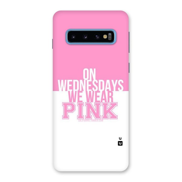 Wear Pink Back Case for Galaxy S10