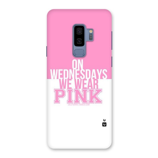 Wear Pink Back Case for Galaxy S9 Plus