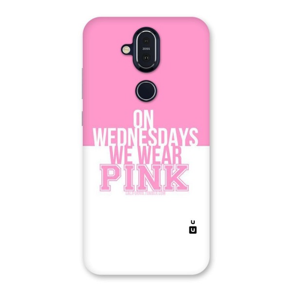 Wear Pink Back Case for Nokia 8.1