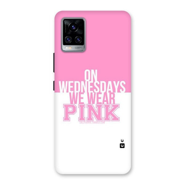 Wear Pink Back Case for Vivo V20 Pro