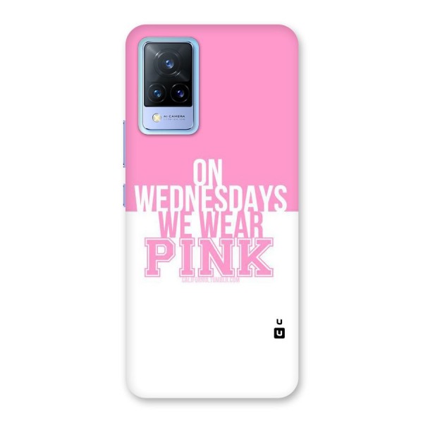 Wear Pink Back Case for Vivo V21 5G