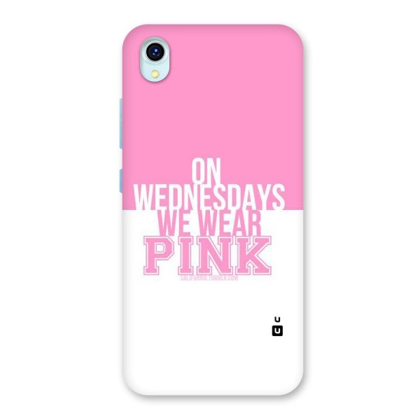 Wear Pink Back Case for Vivo Y1s