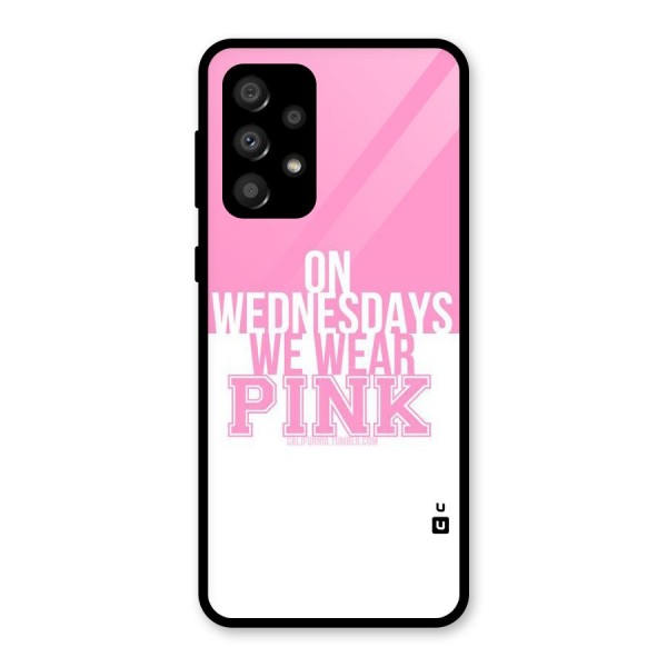 Wear Pink Glass Back Case for Galaxy A32