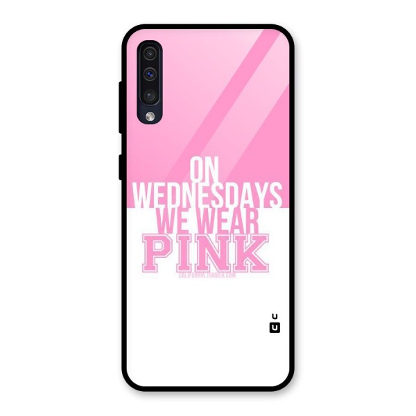 Wear Pink Glass Back Case for Galaxy A50s