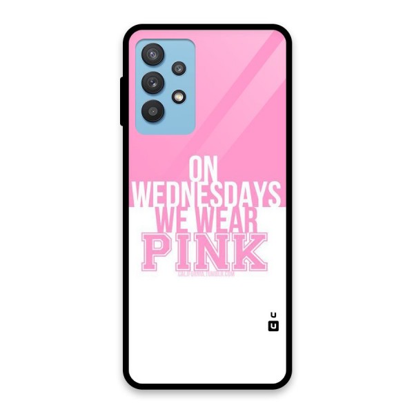 Wear Pink Glass Back Case for Galaxy M32 5G