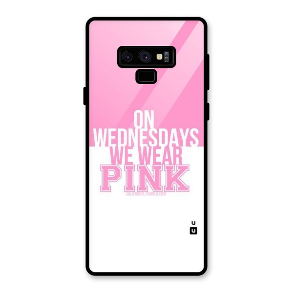 Wear Pink Glass Back Case for Galaxy Note 9