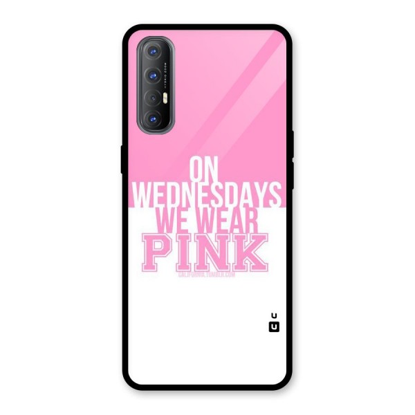 Wear Pink Glass Back Case for Oppo Reno3 Pro