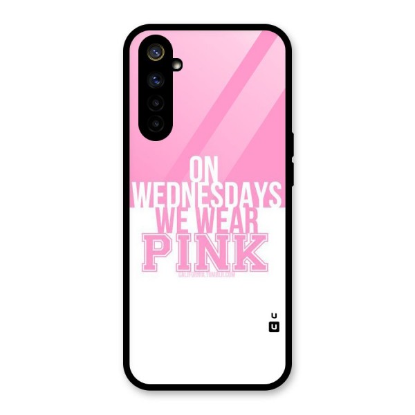 Wear Pink Glass Back Case for Realme 6