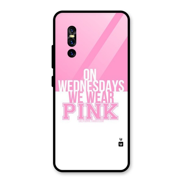 Wear Pink Glass Back Case for Vivo V15 Pro