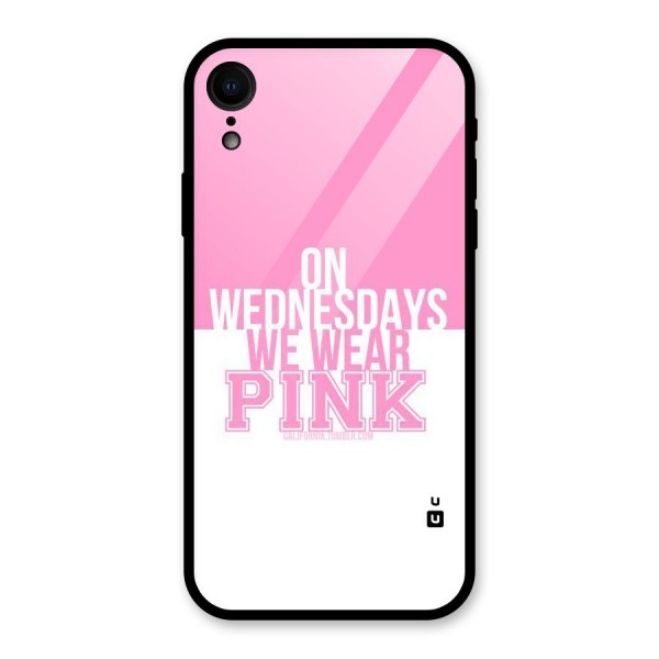 Wear Pink Glass Back Case for XR