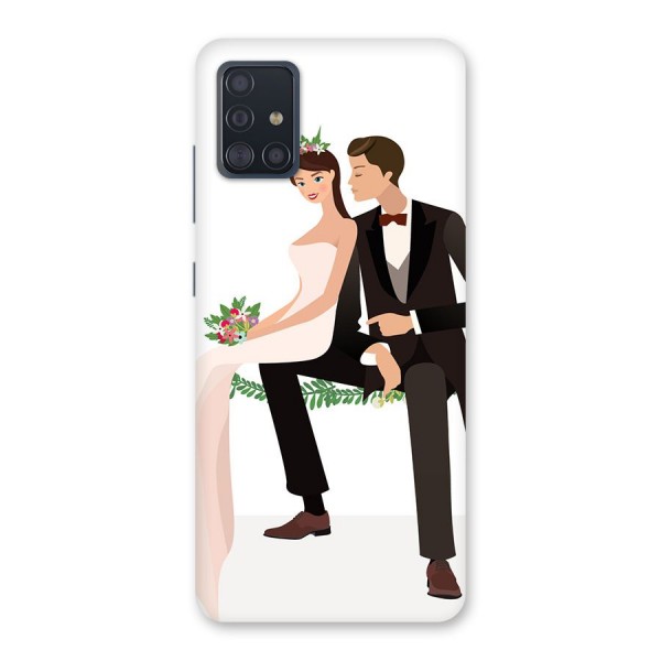 Wedding Couple Back Case for Galaxy A51