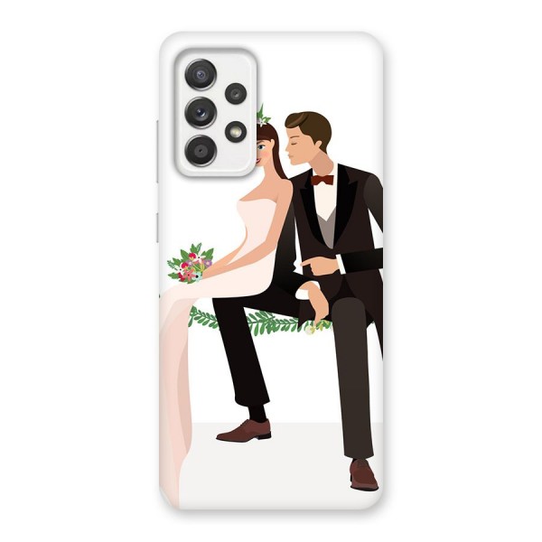 Wedding Couple Back Case for Galaxy A52