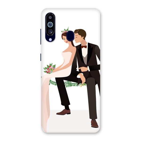 Wedding Couple Back Case for Galaxy A60