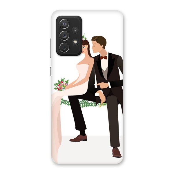 Wedding Couple Back Case for Galaxy A72