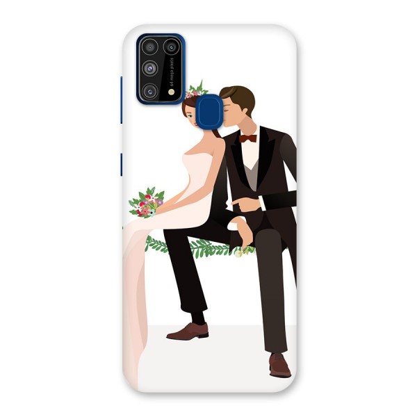 Wedding Couple Back Case for Galaxy M31