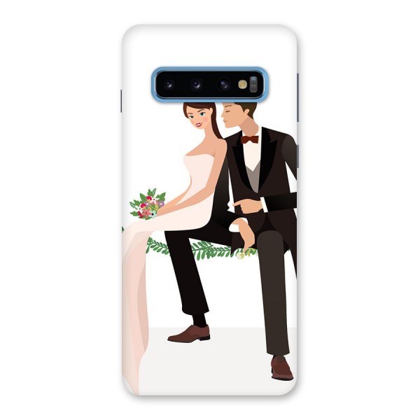 Wedding Couple Back Case for Galaxy S10