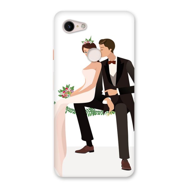 Wedding Couple Back Case for Google Pixel 3 XL